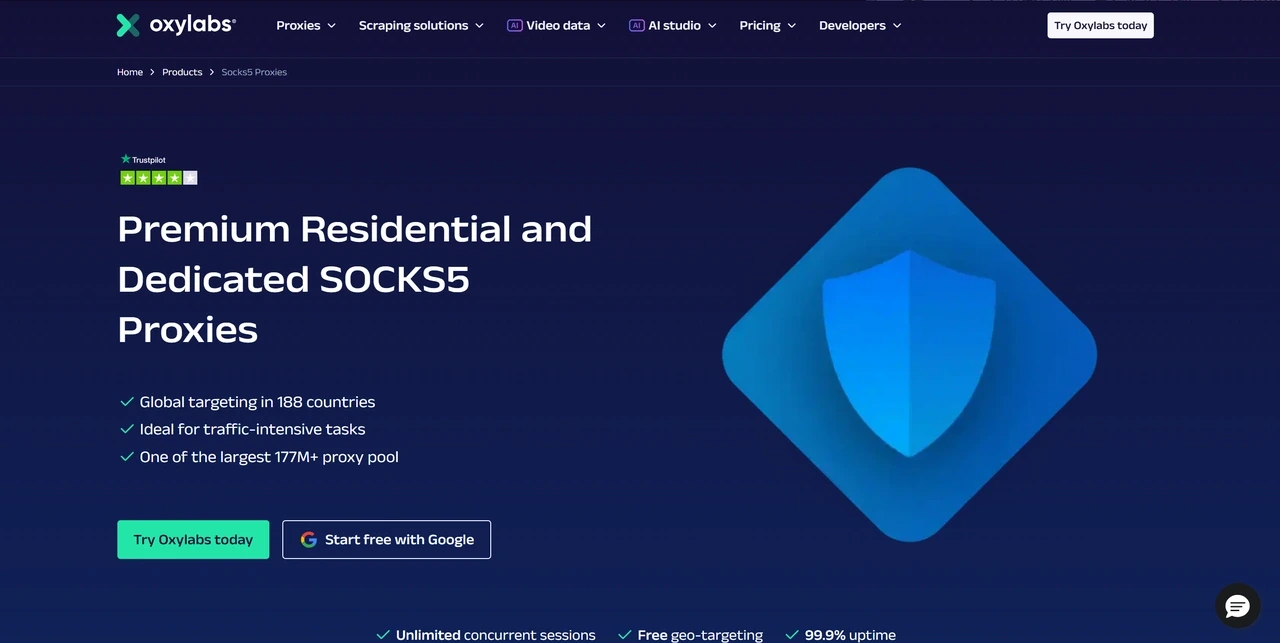 Bright Data SOCKS5 Proxy